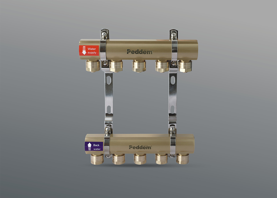 PDM-1102 DN25散热片分水器
